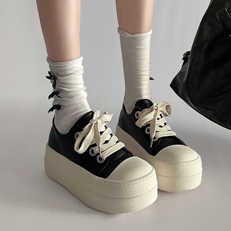 Leather Sneaker Care Kit - New High Platform Sneakers Women's Lace