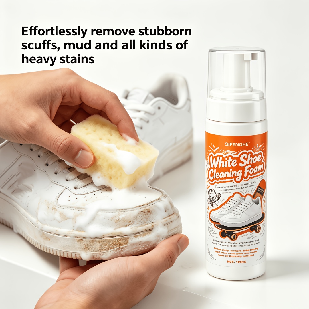 Portable No Rinse White Shoe C - огляд і ціна Sneaker Care White