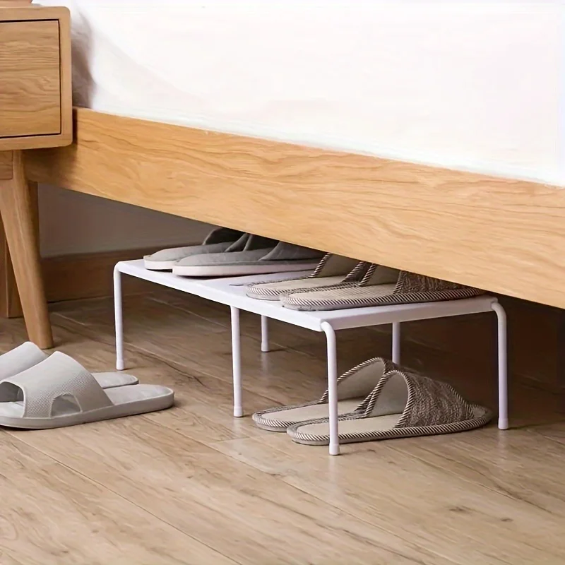 Adjustable Plastic Shoe Rack M - огляд і ціна Sneaker Care White