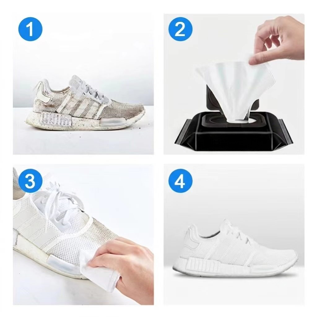 Disposable Sneaker Cleaning Wi - огляд і ціна Sneaker Care White