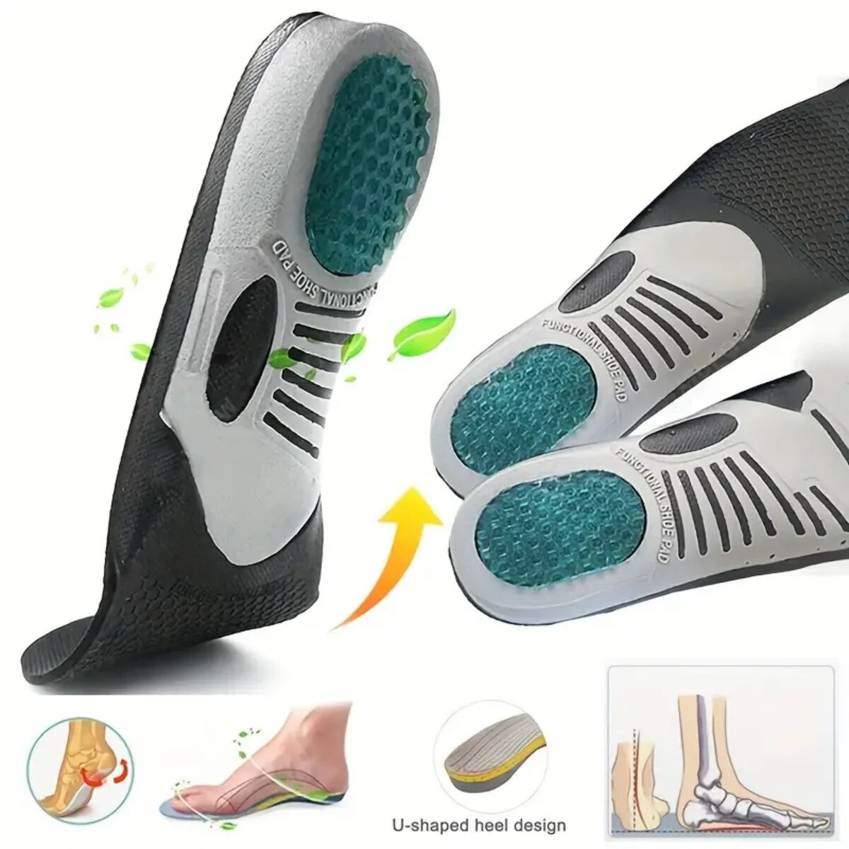 1Pair Orthopedic Insoles Ortho - огляд і ціна Sneaker Care