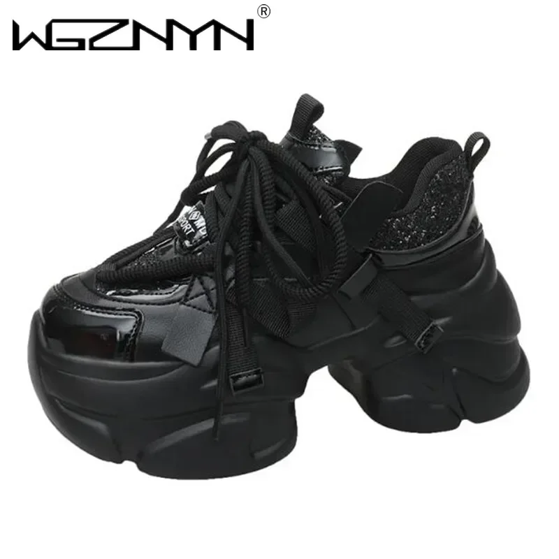 8CM Women Bling Red Chunky Sne - огляд і ціна Leather Sneaker Care Kit