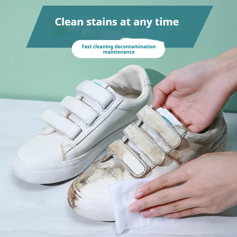 Portable No-Rinse Shoe Cleanin - огляд і ціна Sneaker Care White